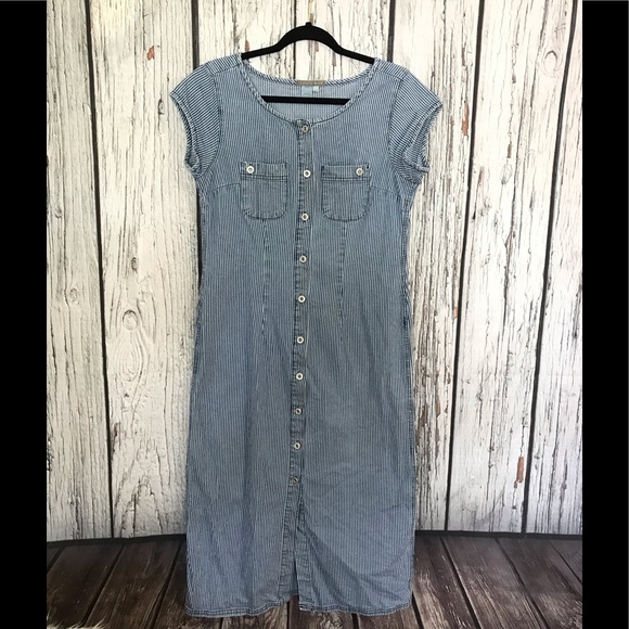 denim dress size 10